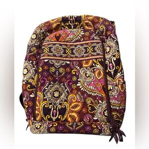 Vera Bradley Floral/ Paisley  Patterned Backpack